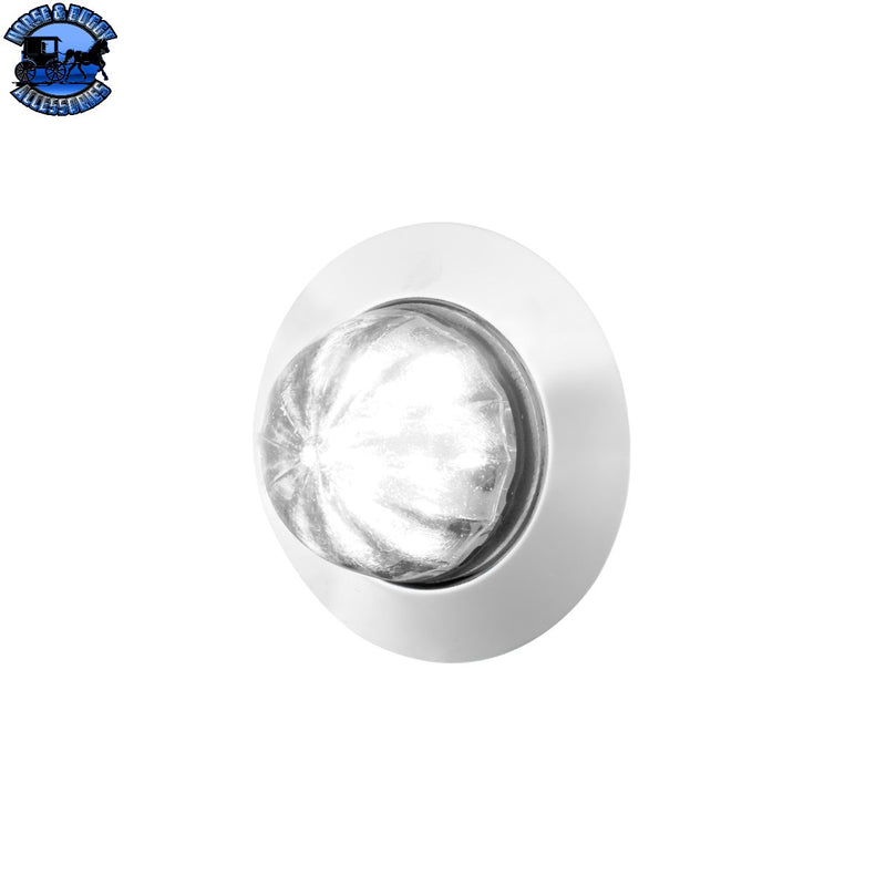 6 LED Dual Function 1-1/4" Watermelon Light With Stainless Steel Bezel (CHOOSE LED/LENS)