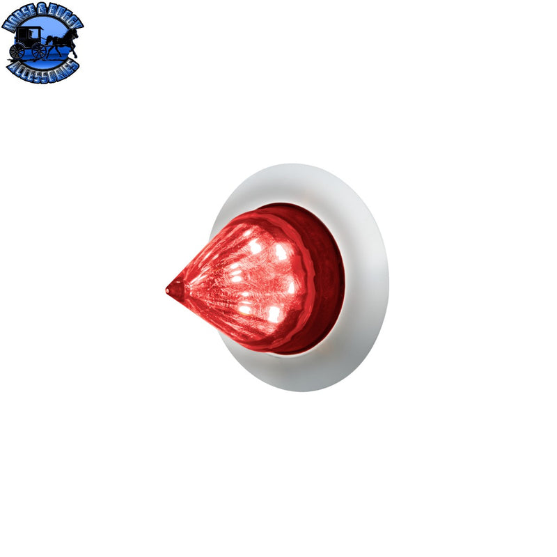 6 LED Dual Function 1-1/4" Spike Light With Stainless Steel Bezel (CHOOSE LED/LENS)