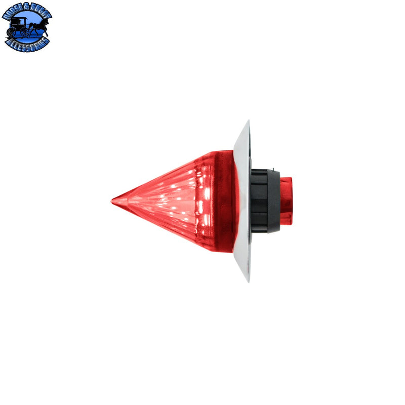 6 LED Dual Function 1-1/4" Spike Light With Stainless Steel Bezel (CHOOSE LED/LENS)