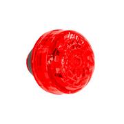 LED 1-1/4" Round Light (Clearance/Marker) - Red LED/Red Lens