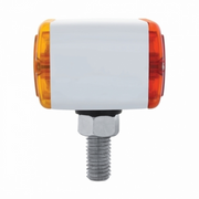 UP-36414 20 LED Dual Function Reflector Double Face Light - T-Mount -Amber & Red LED/Amber & Red Lens