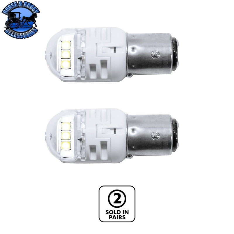 High Power 6 LED 1157 Bulb (Choose Color) Light Bulb White Light Gray