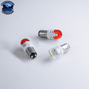 High Power 6 LED 1157 Bulb (Choose Color) Light Bulb Amber,Red,White Light Gray