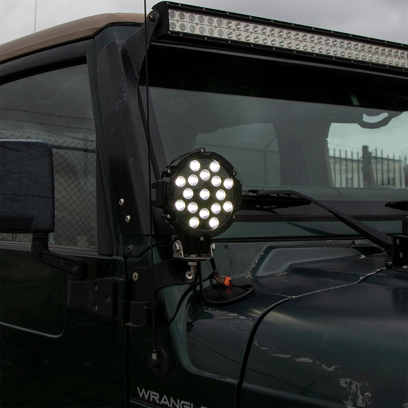 UP-36516 17 High Power LED 7" Spot/Off Road Light