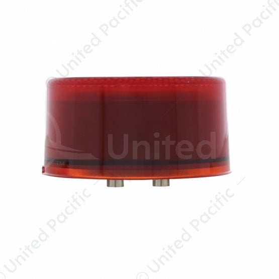36525 9 LED 2" Round Mirage Light (Clearance/Marker) - Red LED/Red Lens