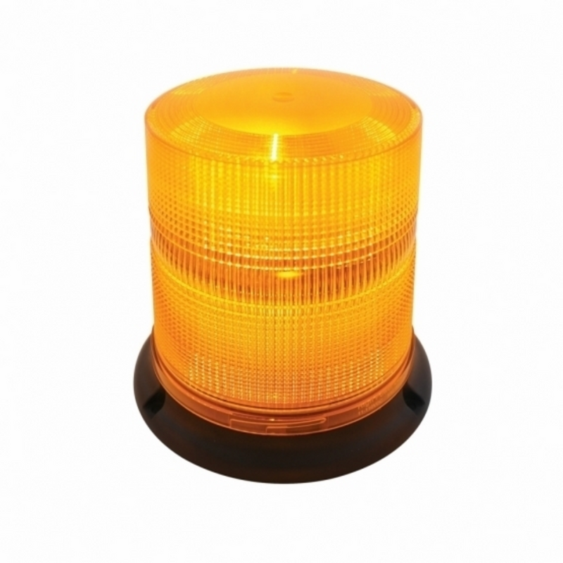 3 High Power LED 5" Round Beacon Light - Magnet Mount