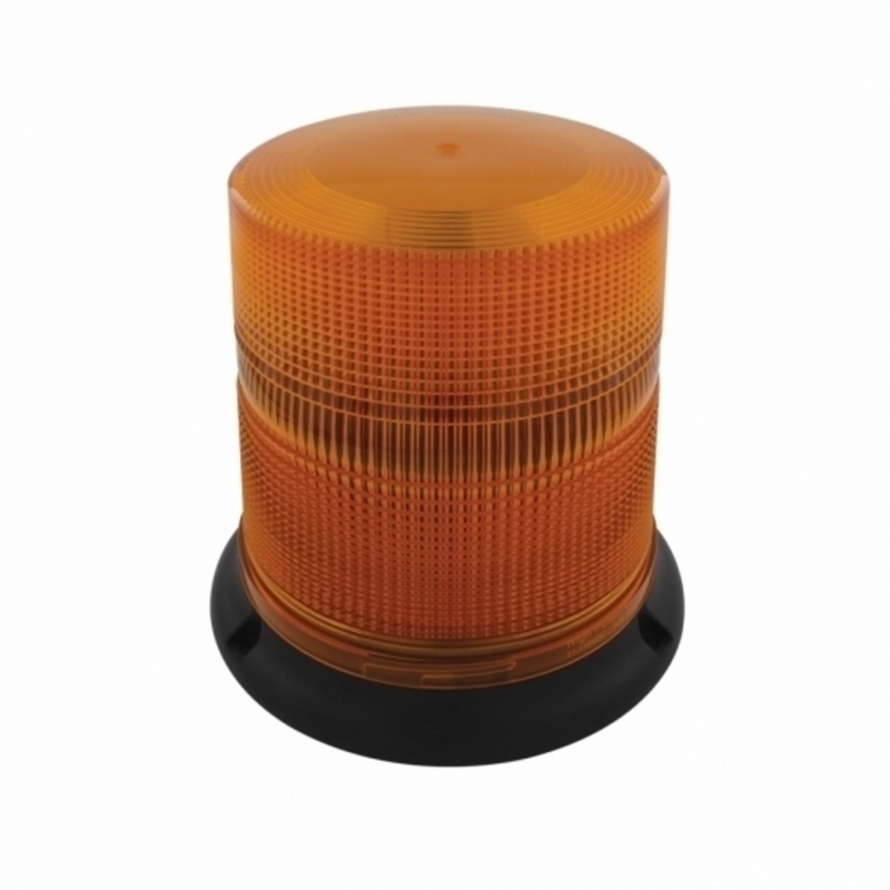 3 High Power LED 5" Round Beacon Light - Magnet Mount