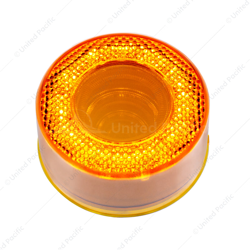 UP-36560 12 LED 2-1/2" Mirage Light (Clearance/Marker) - Amber LED/Amber Lens