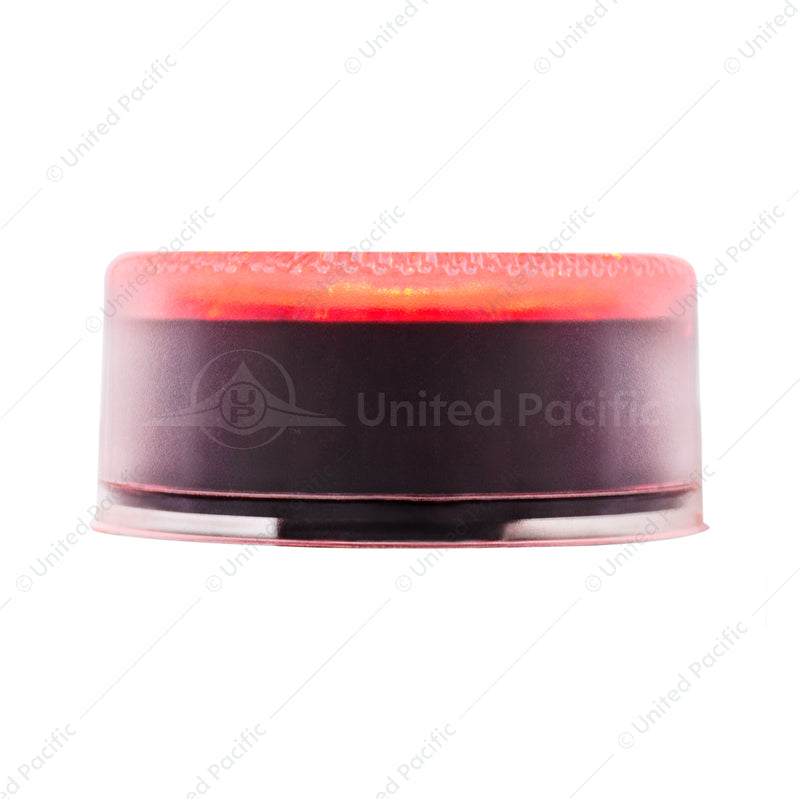 UP-36563 12 LED 2-1/2" Mirage Light (Clearance/Marker) - Red LED/Clear Lens