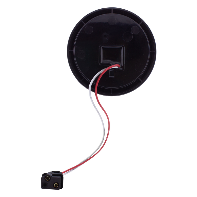 UP-36568 13 LED 4" Round Abyss Light (Back-Up) - White LED/Clear Lens