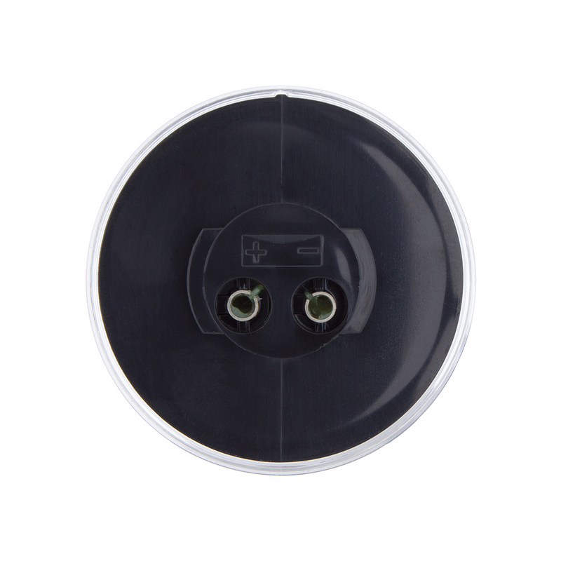 4 LED 2" Round Abyss Light (Clearance/Marker) - Red LED/Clear Lens