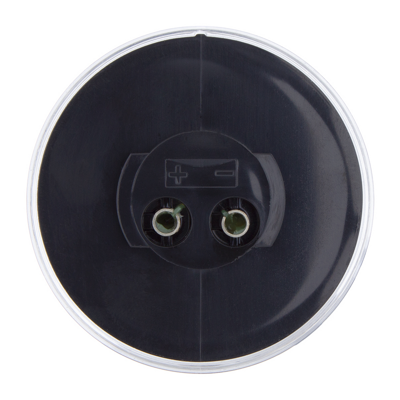 4 LED 2-1/2" Round Abyss Light (Clearance/Marker) - Red LED/Clear Lens