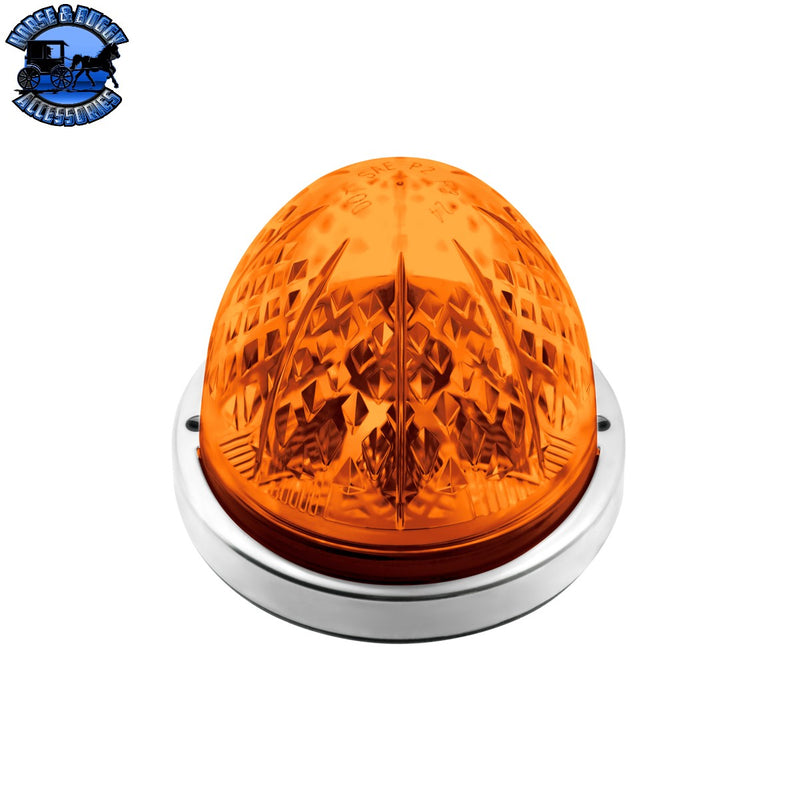 Crystal-Comet 9 LED Dual Function Watermelon Light With Stainless Steel Bezel (Choose Color)