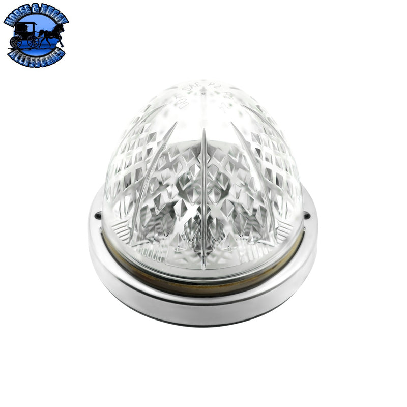 Crystal-Comet 9 LED Dual Function Watermelon Light With Stainless Steel Bezel (Choose Color)