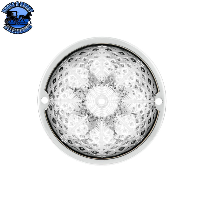 Crystal-Comet 9 LED Dual Function Watermelon Light With Stainless Steel Bezel (Choose Color)
