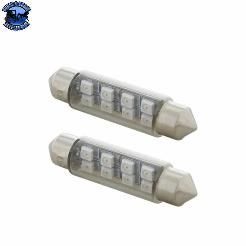 UP-36597 8 SMD High Power Micro LED 211-2 Light Bulb - Red (2-Pack)