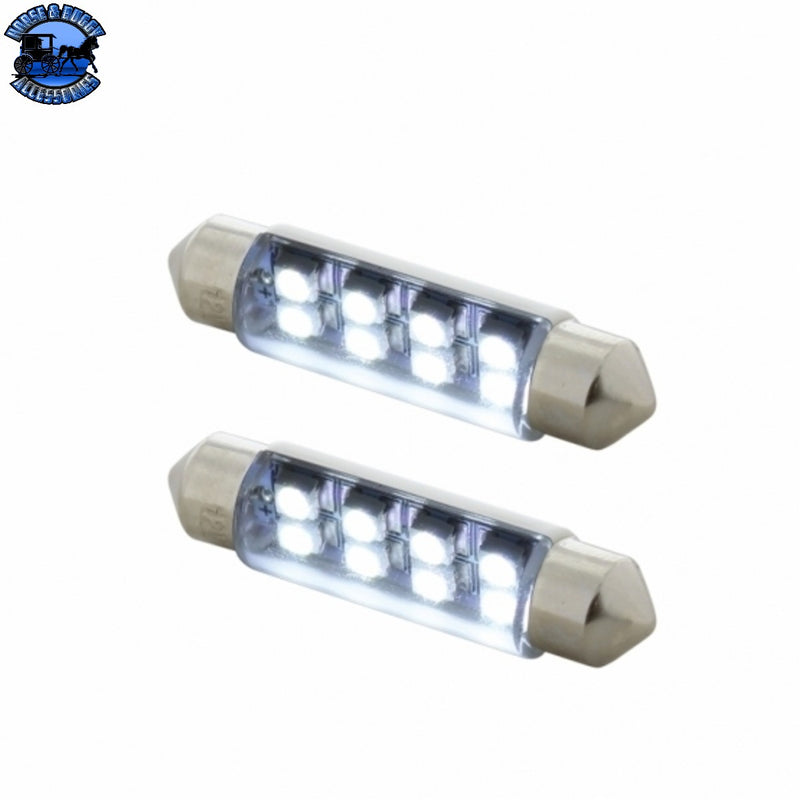 Bombilla LED Micro LED de alta potencia 8 SMD 211-2 - Blanco (paquete de 2)