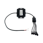 Bluetooth RGB Multi-Color 500 Lumen LED Rock Light 4-Piece Kit #36604 underglow Dark Slate Gray