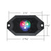 Dark Slate Gray Bluetooth RGB Multi-Color 500 Lumen LED Rock Light 4-Piece Kit #36604 underglow