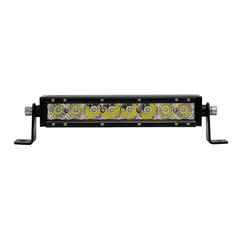8 High Power CREE LED Single Row 8-3/4" Light Bar - Spot & Flood