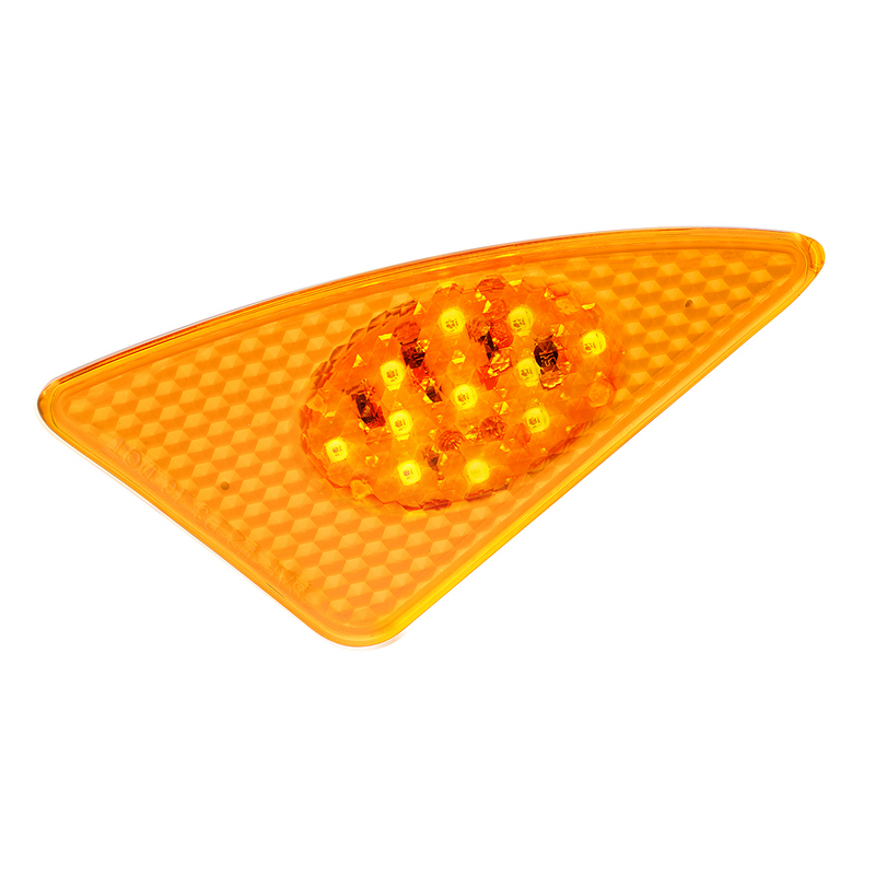 UP-36627 11 Amber LED Fender Signal Light For 2008-2017 Kenworth T660 - Passenger