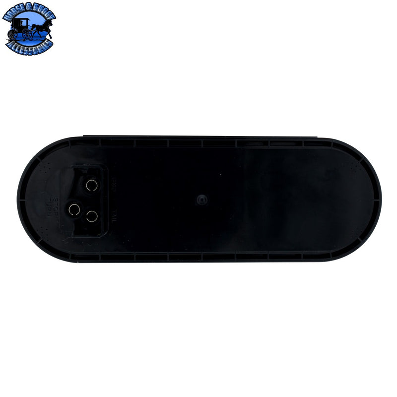 UP-36657 24 LED 6" Oval Mirage Light (Turn Signal) - Amber LED/Amber Lens