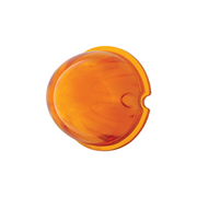 9 LED Dual Function GloLight Watermelon Cab/Auxiliary Light - Amber LED / Amber Lens (Bulk)