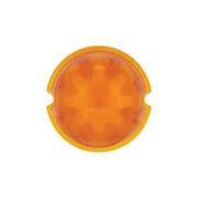 9 LED Dual Function GloLight Watermelon Cab/Auxiliary Light - Amber LED / Amber Lens (Bulk)