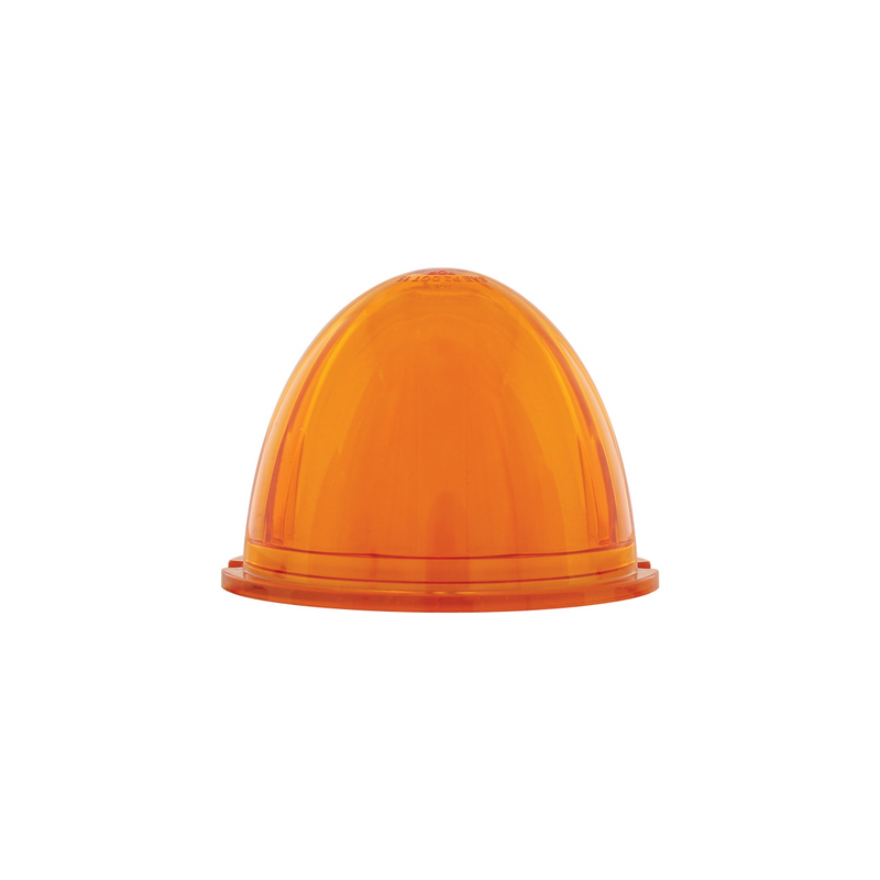 UP-36658 9 LED Dual Function GloLight Watermelon Cab/Auxiliary Light - Amber LED / Amber Lens