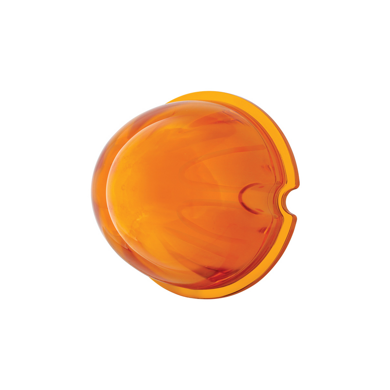 UP-36658 9 LED Dual Function GloLight Watermelon Cab/Auxiliary Light - Amber LED / Amber Lens