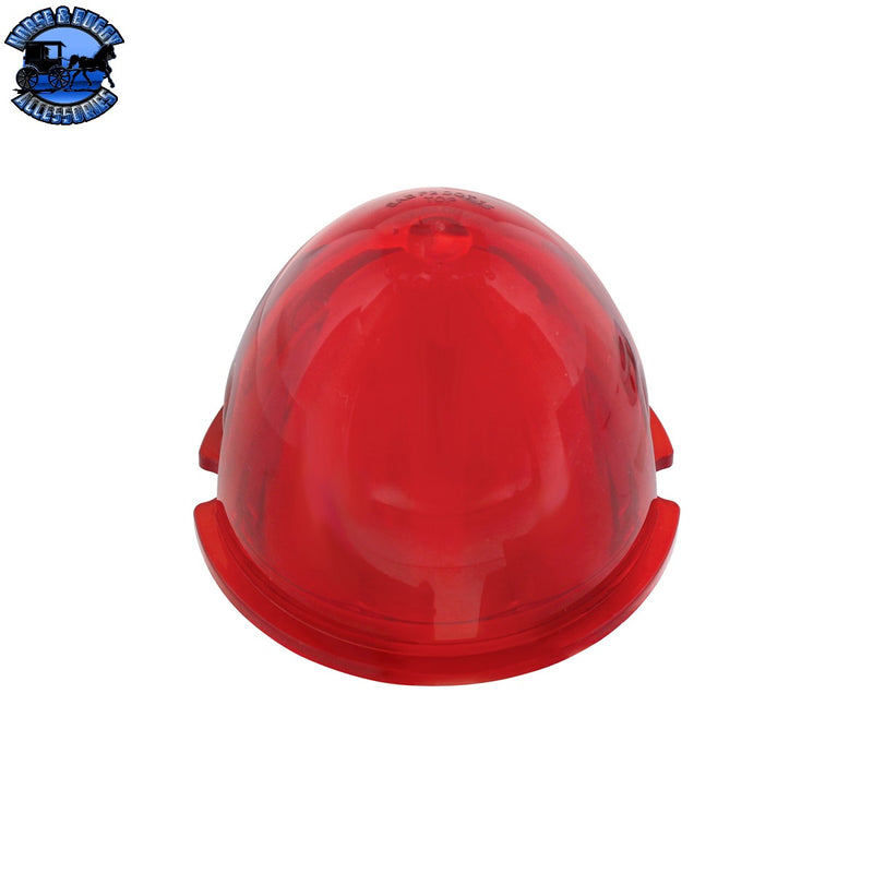 UP-36659 9 LED Dual Function GloLight Watermelon Cab/Auxiliary Light - Red LED/Red Lens