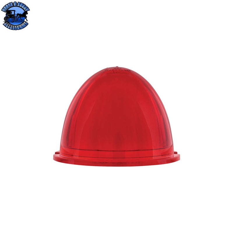 UP-36659 9 LED Dual Function GloLight Watermelon Cab/Auxiliary Light - Red LED/Red Lens