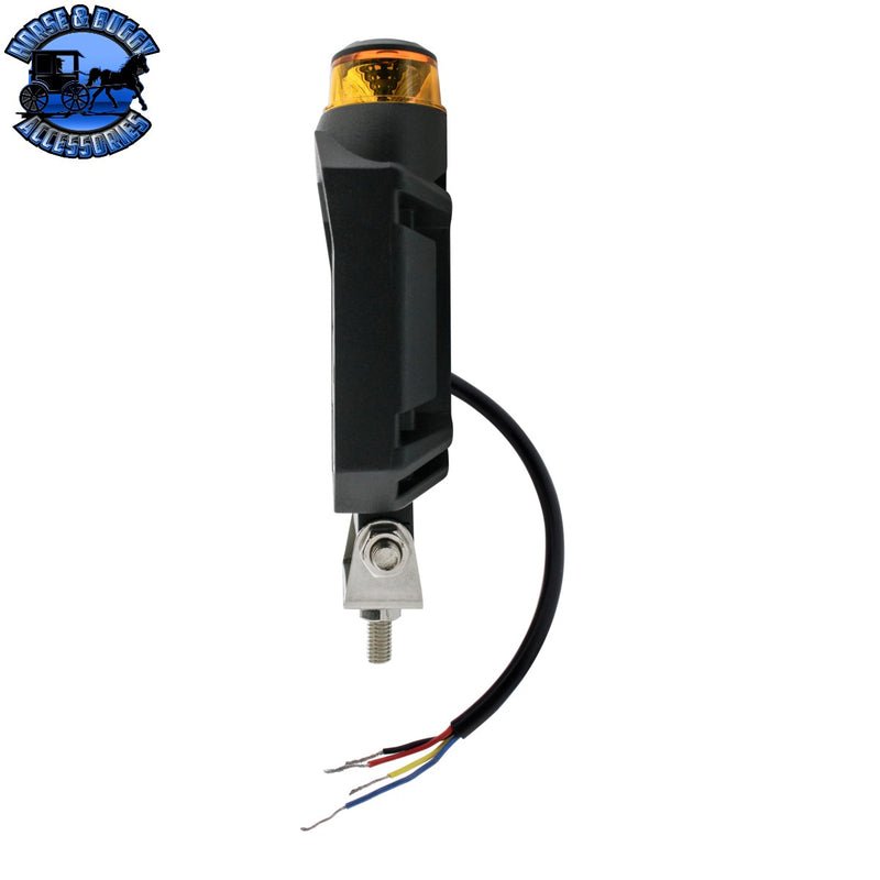 UP-36706 High Power 9 LED Work Light With Amber Strobe Light
