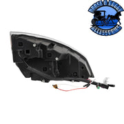 QUAD-LED HEADLIGHT WITH LED DRL & SEQ. SIGNAL FOR 2018-2023 FREIGHTLINER CASCADIA (Choose Color) (Choose Side) HEADLIGHT Chrome / Driver's Side,Chrome / Passenger's side,Black / Driver's Side,Black / Passenger's side Dark Slate Gray