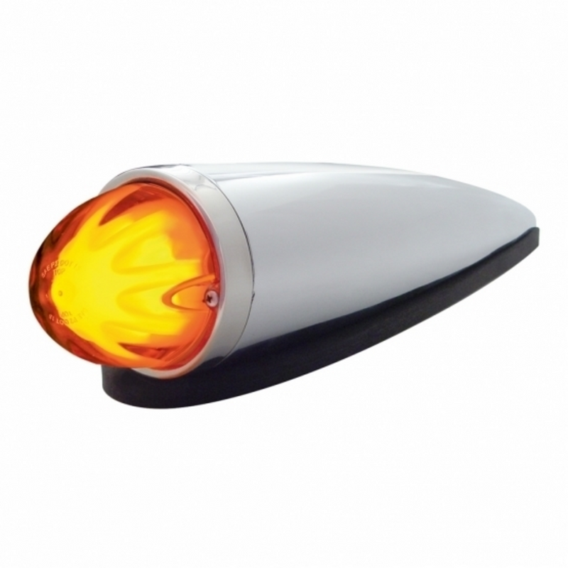 UP-36761 9 LED Dual Function GloLight Watermelon Cab Light Kit - Amber LED/Amber Lens