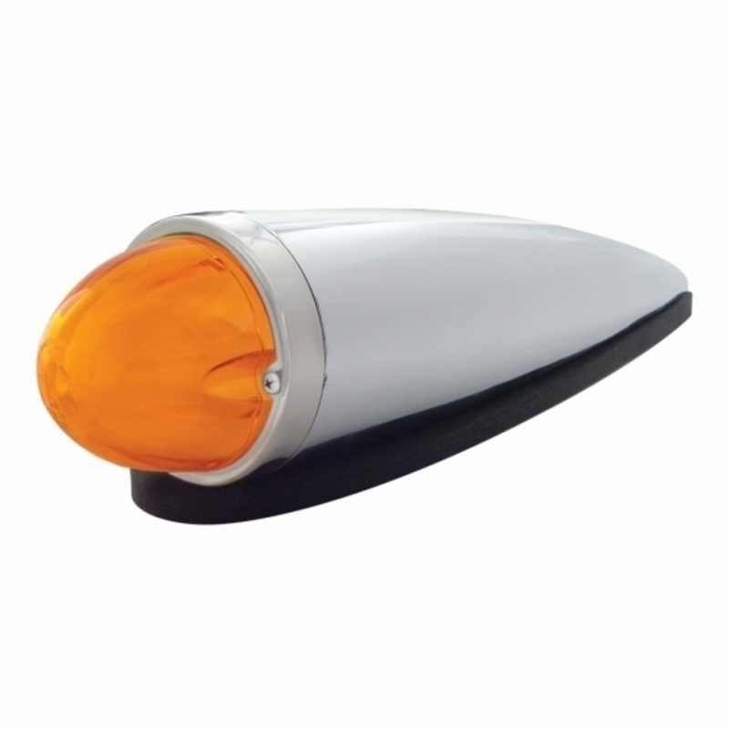 UP-36761 9 LED Dual Function GloLight Watermelon Cab Light Kit - Amber LED/Amber Lens