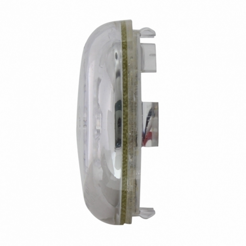 Luz de señal Harley de doble función de 15 LED de 2-3/8" - LED rojo/lente transparente