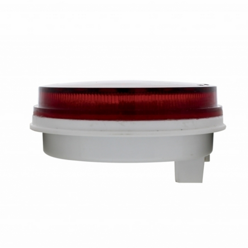 30 LED 4" Round Light (Stop, Turn & Tail) - Red LED/Red Lens (Bulk)