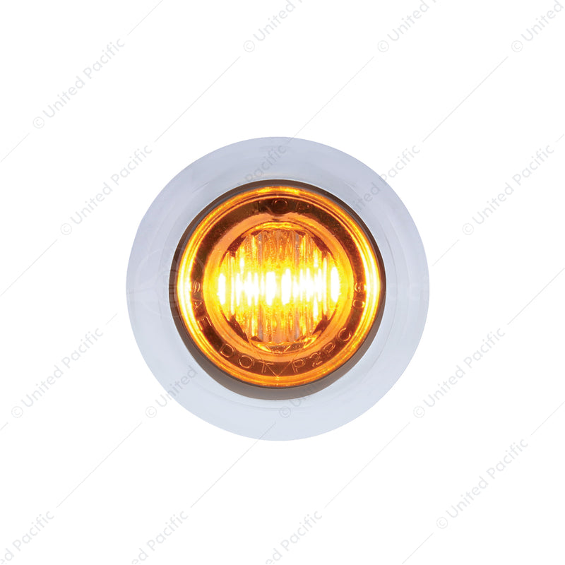Mini Double Fury de 3 LED (liquidación/marcador) - LED ámbar/LED rojo