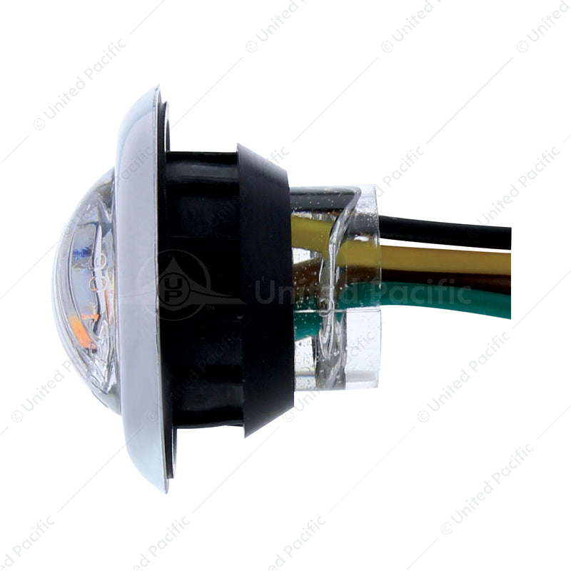 36840  3 LED Mini Double Fury (Clearance/Marker) - Amber LED/Blue LED