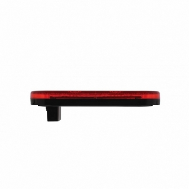 7 LED Oval Light (Stop, Turn & Tail) - Red LED/Red Lens