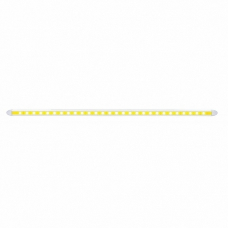 28 LED 12" Slim Light Bar - Amber LED/Clear Lens