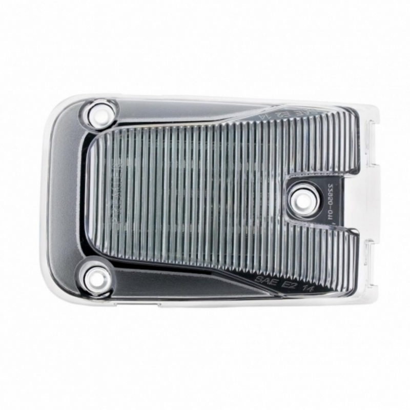 6 LED Volvo Side Indicator Light For 1998-2017 Volvo VNL - Amber LED/Clear Lens