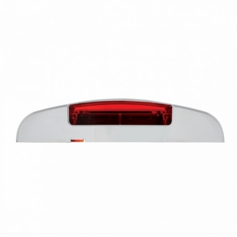 Luz reflectora de 16 LED (liquidación/marcador) con bisel cromado - LED rojo/lente roja