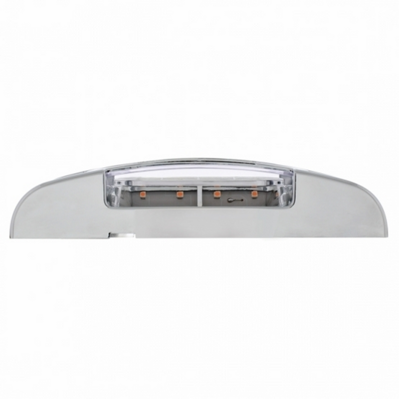 UP-36895 16 LED Reflector Light (Clearance/Marker) With Chrome Bezel - Amber LED/Clear Lens