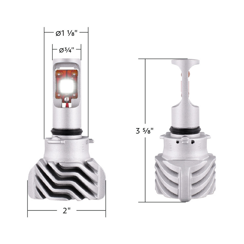 High Power Dual CREE LED 9006/HB4 Bulb