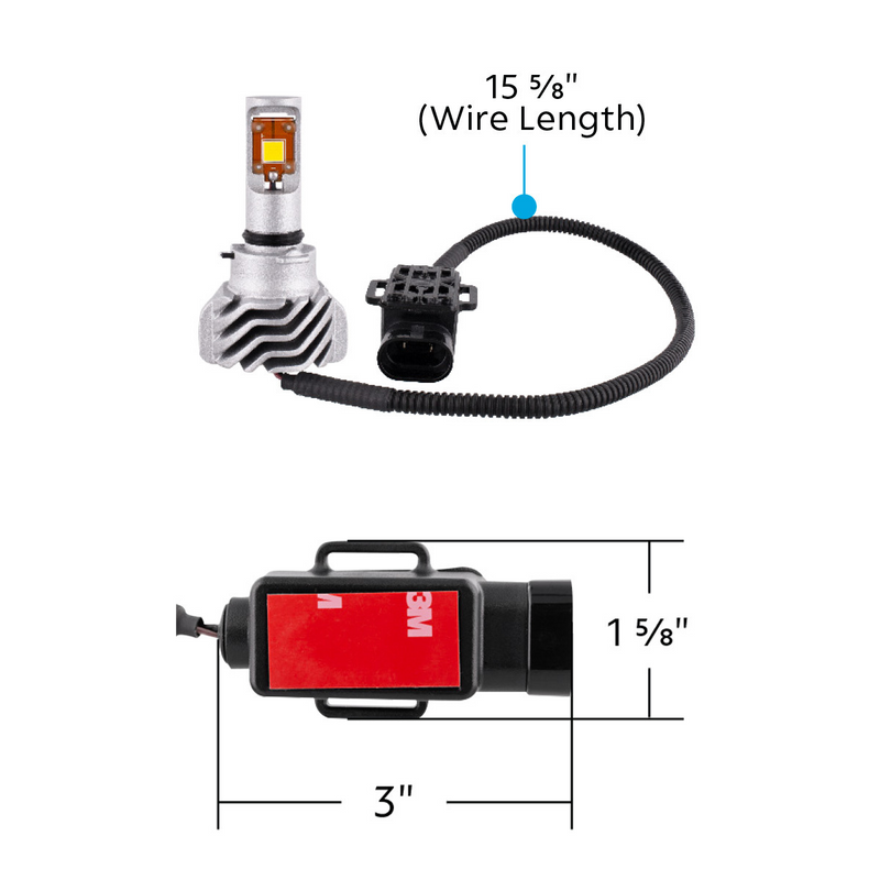 High Power Dual CREE LED 9006/HB4 Bulb