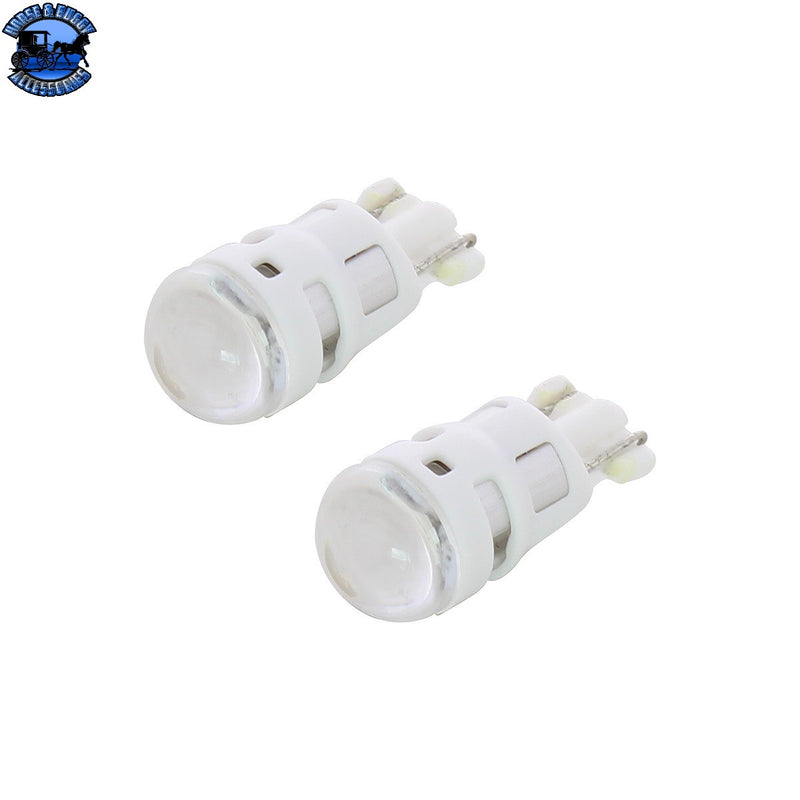 Bombilla LED única de alta potencia 194/T10 - Roja (paquete de 2)