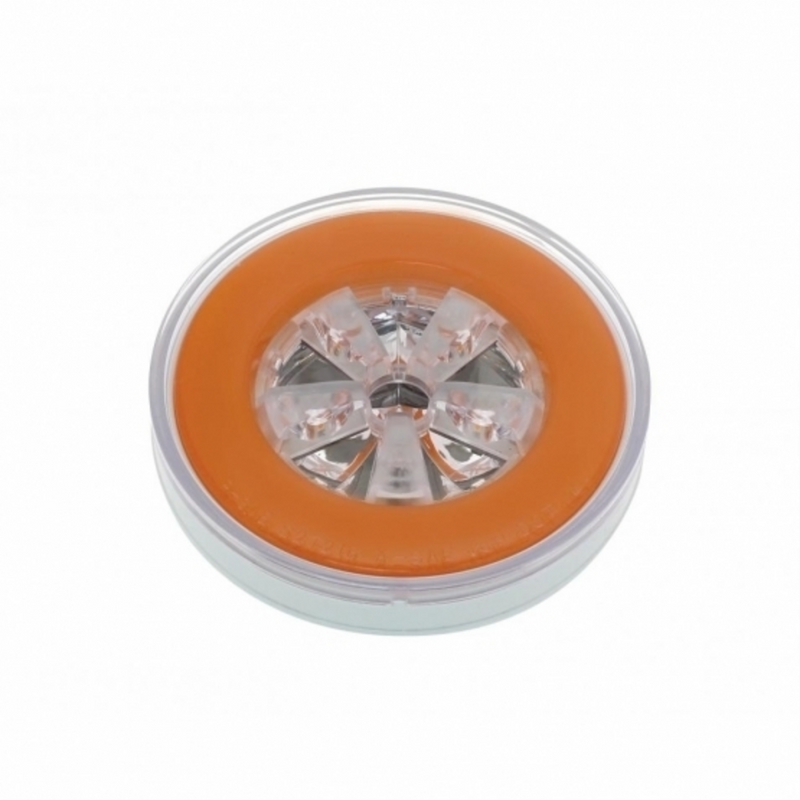 UP-36923BAK 18 LED 4" GloLight Bar Kit (Turn Signal) - Amber LED/Amber Lens (Each)