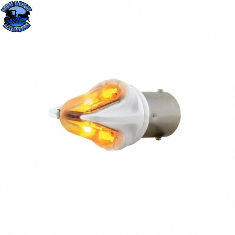 UP-36928 High Power Dual LED 1156 Bulb - Amber